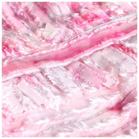 The ALESSEA Stunning Feathered Ruffle Dress - Picture 6 of 8